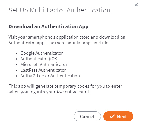1. Use MFA and SSO - x360Recover Manager - Axcient